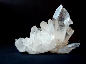 Einen Bergkristall