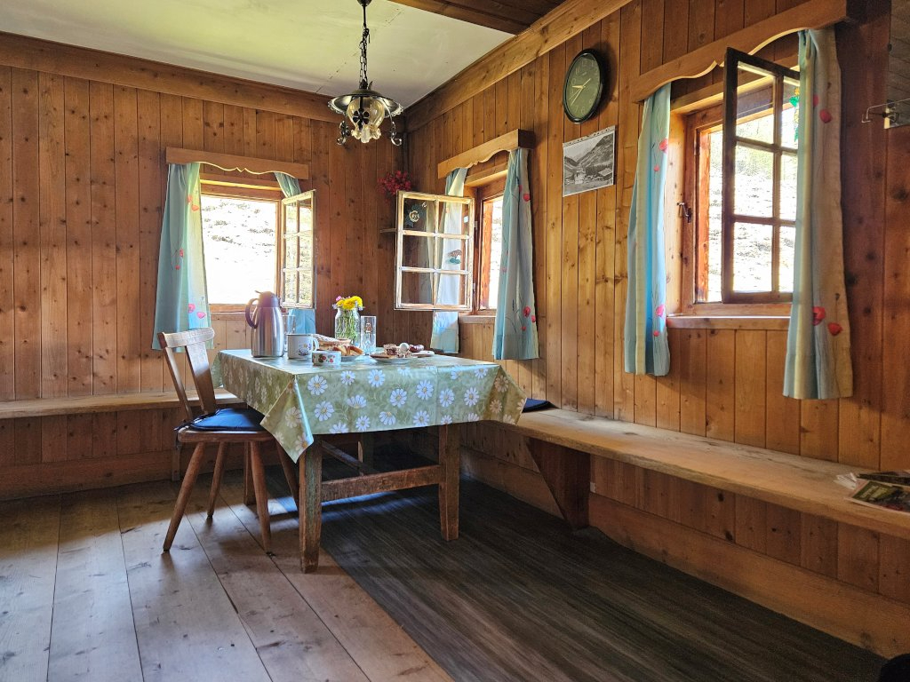 Innersteinwand Htte Kamelisenalmen ... die gemtliche Stube