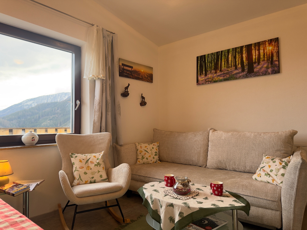 Ferienhaus Sternenblick in der Obersteiermark  ... ankommen im gem�tlichen Wohnzimmer 