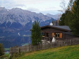 Panorama Blockhütte in Tirol Blockhütte Tirol